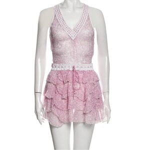Poupette St. Barth Pink Sleeveless Dress
